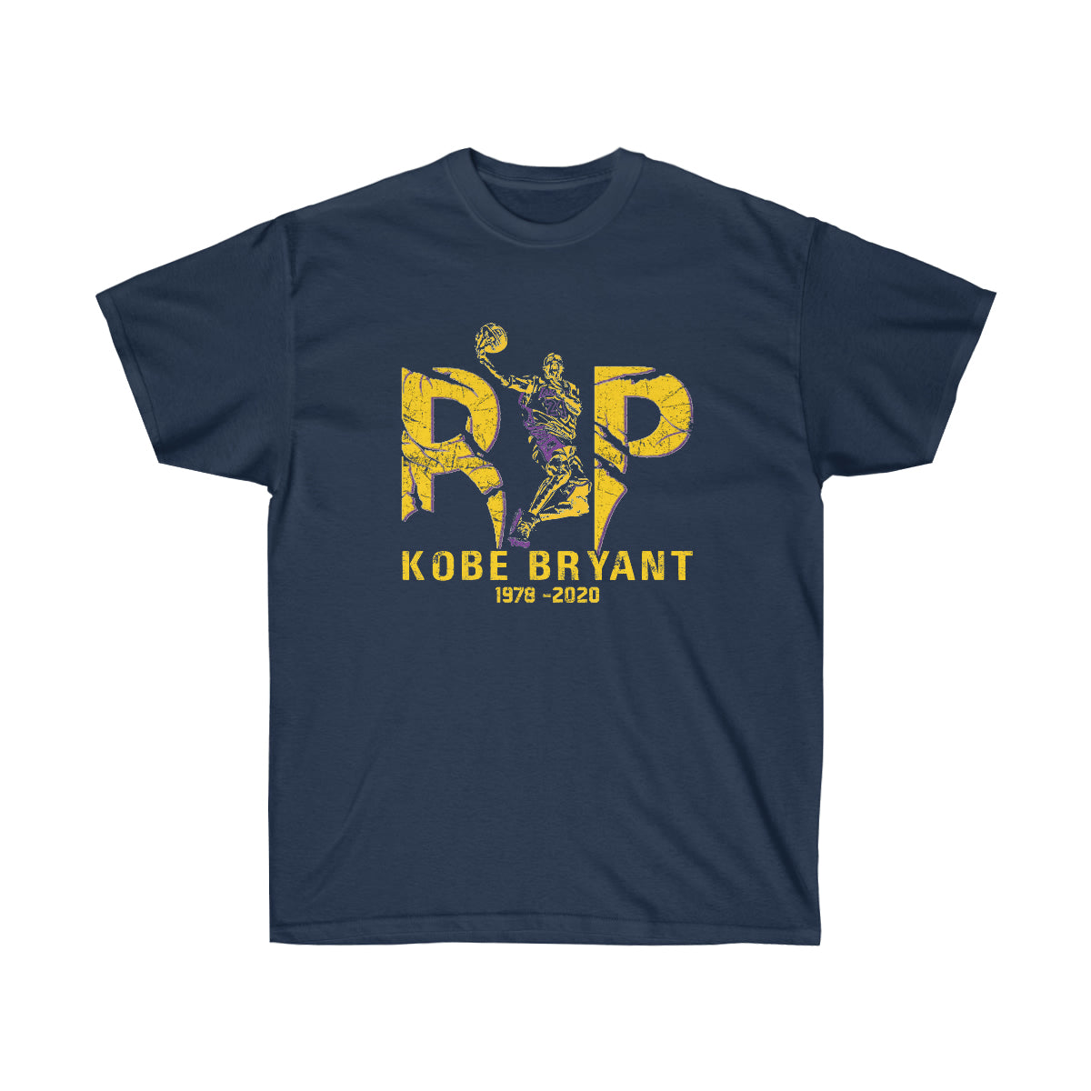 R.I.P Kobe Bryant Men T-Shirt - Navy, L image