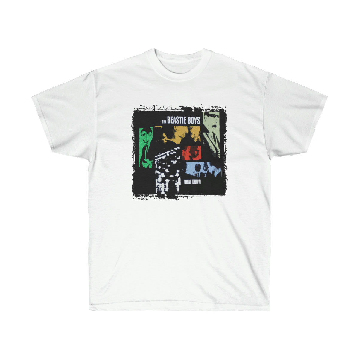 The Beasite Boys Root Down Men T-Shirt - White, S image