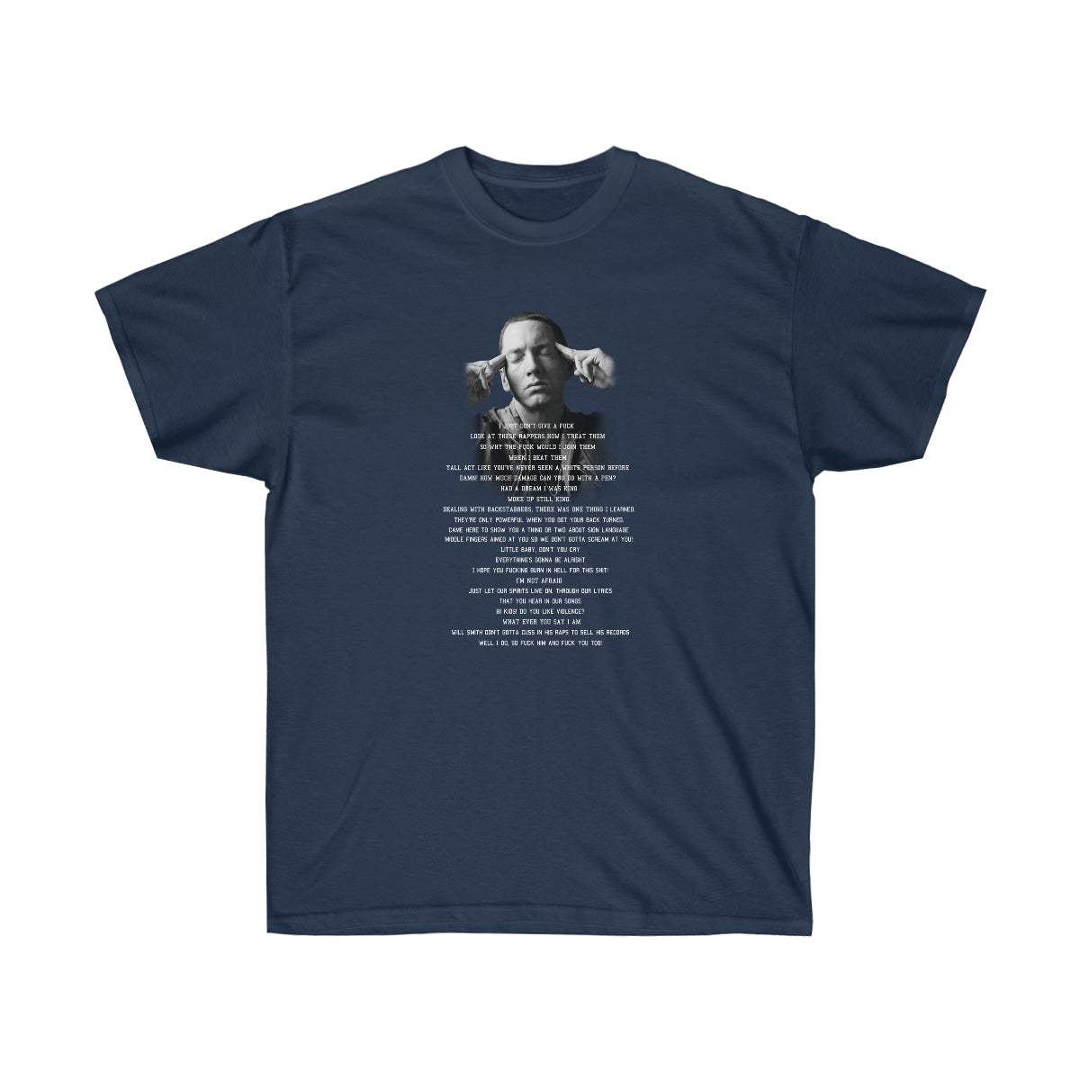 Had Dream I Was A King Men T-Shirt - Navy, M image