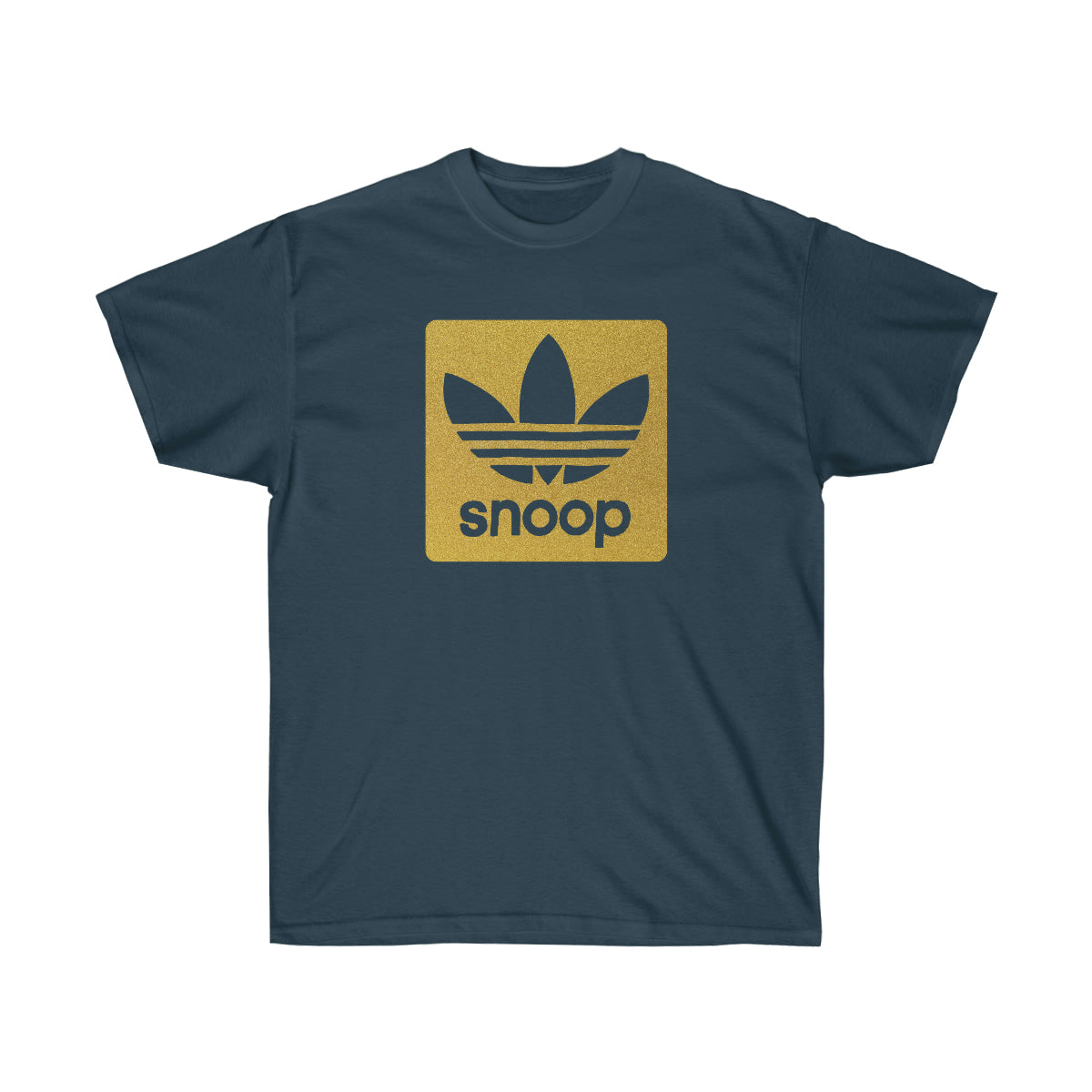 Rap Vintage Adidas Logo Men T-Shirt - Blue Dusk, S image