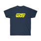 Stoned Yellow Wars Men T-Shirt - Navy, L image