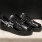 A Bathing Ape Bape Sta #2 Black White Shoes Sneakers - nk0005520 image 4