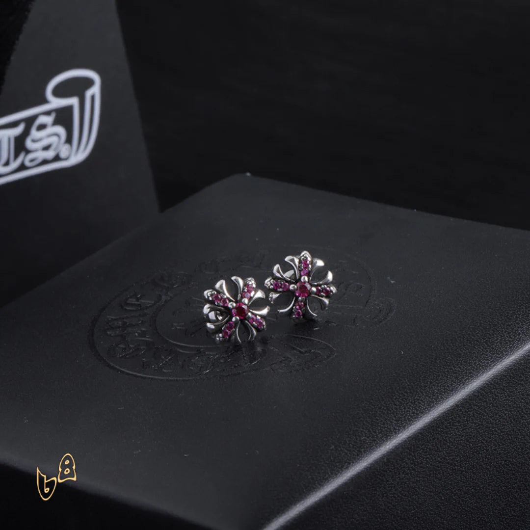 CH Cross Flower Earrings – CH0152