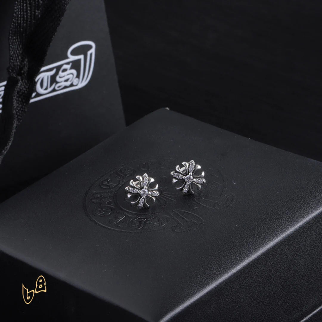 CH Cross Flower Earrings – CH0152