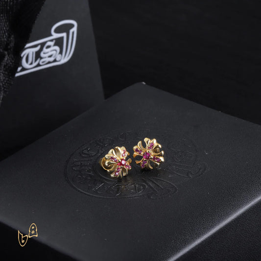 CH Cross Flower Earrings – CH0152