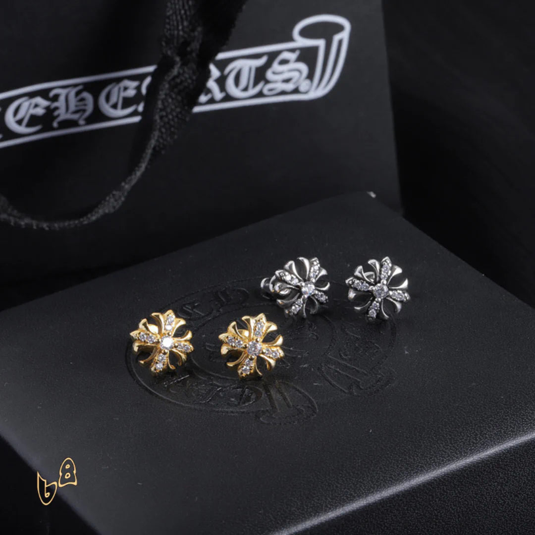 CH Cross Flower Earrings – CH0152