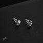 CH Flower Engraved Earrings – CH0154