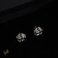 CH Flower Engraved Earrings – CH0154