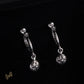 CH Cross Ball Flower Earrings – CH0155