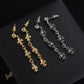 CH Cross Flower Charm Earrings – CH0159