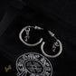 CH Cross Star Hoop Earrings – CH0160
