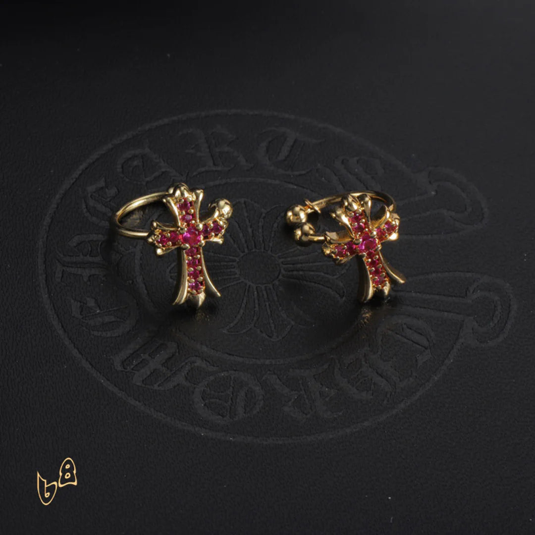 CH Cross Hoop Earrings – CH0165