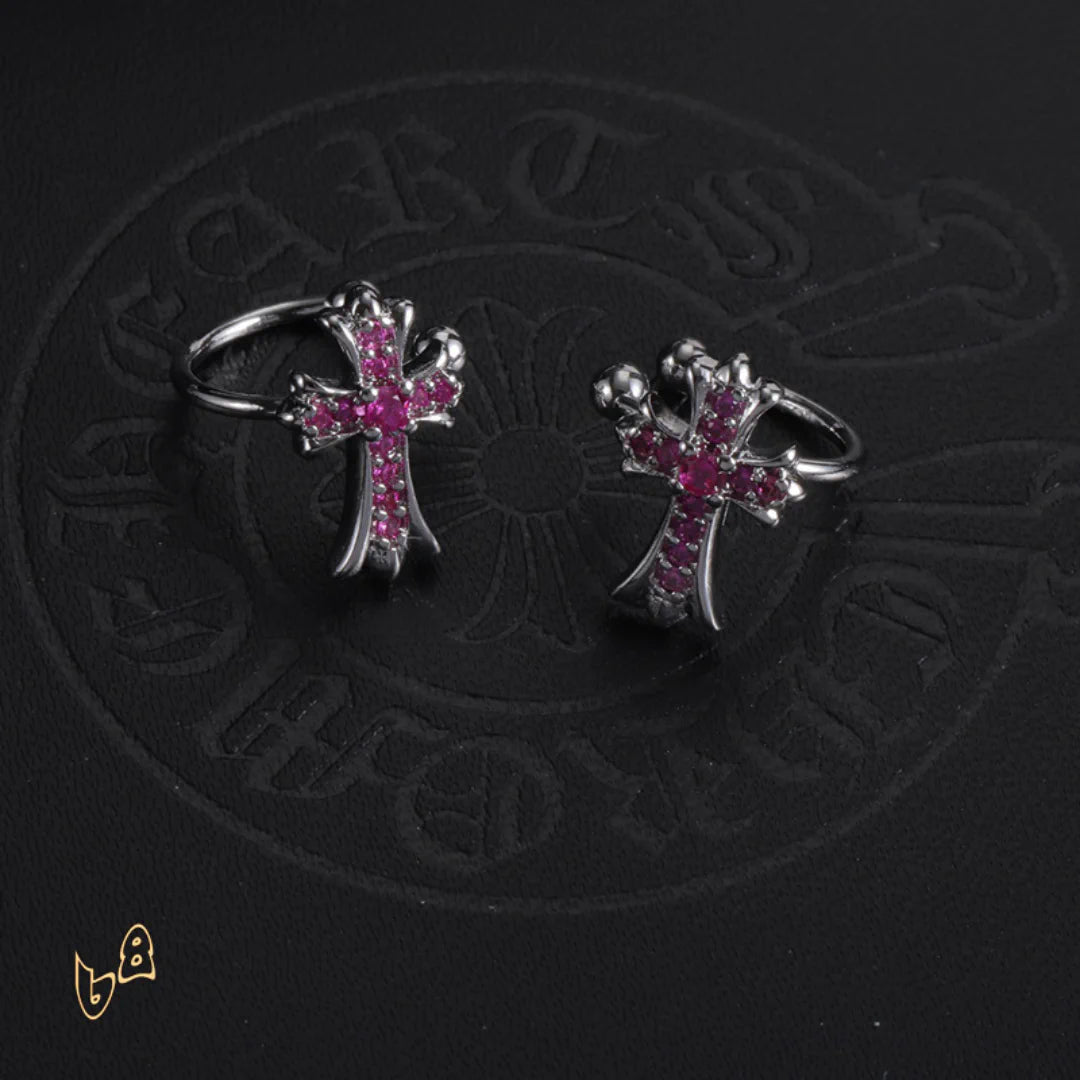 CH Cross Hoop Earrings – CH0165