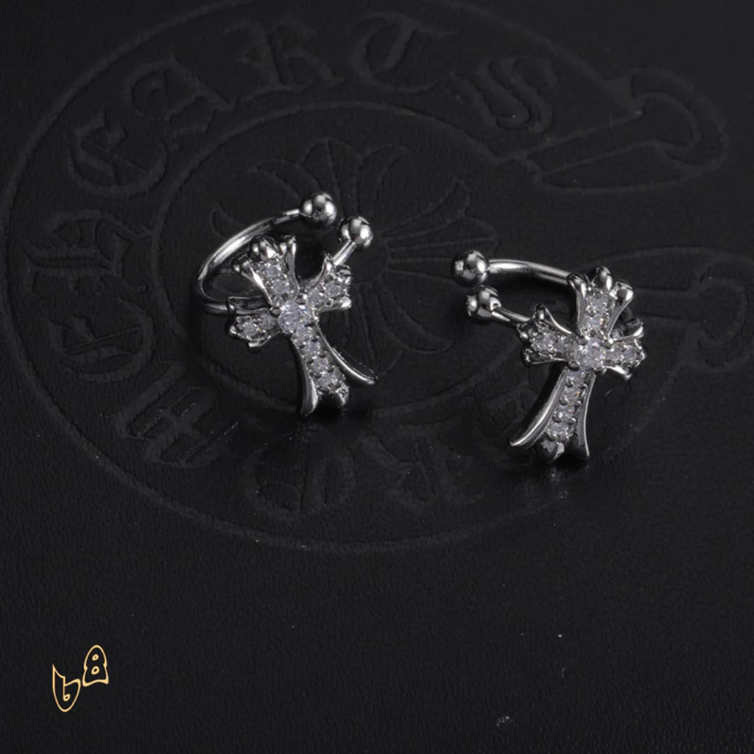 CH Cross Hoop Earrings – CH0165