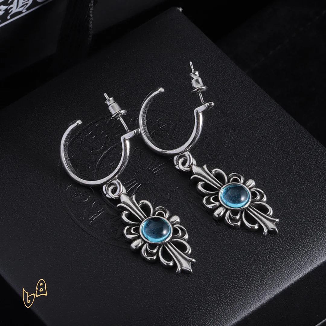CH Gemstone Stud Earrings – CH0164