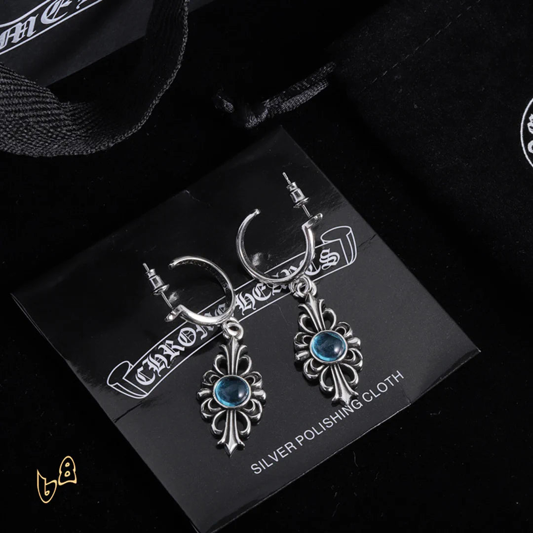 CH Gemstone Stud Earrings – CH0164