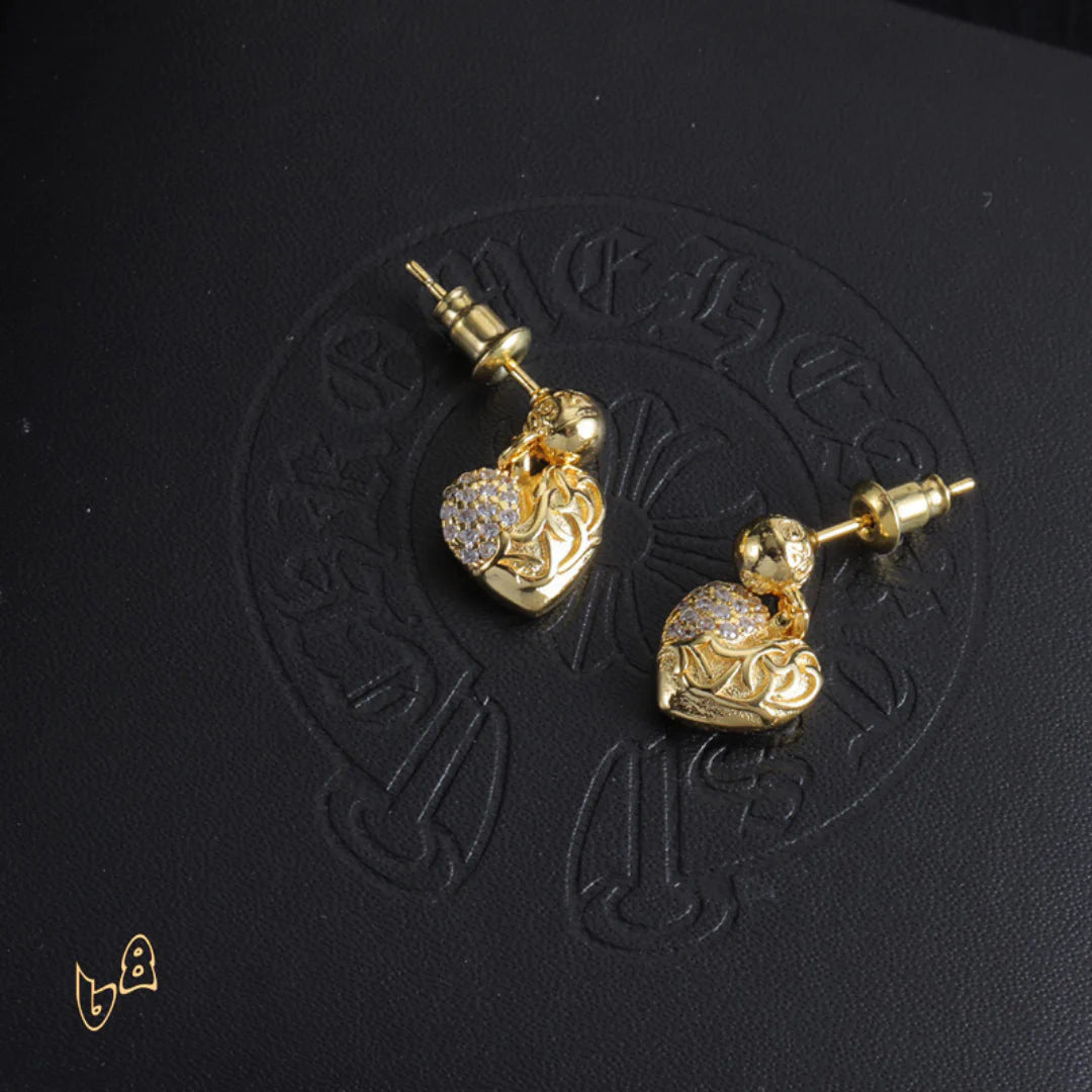 CH Vine Heart Drop Earrings – CH0166