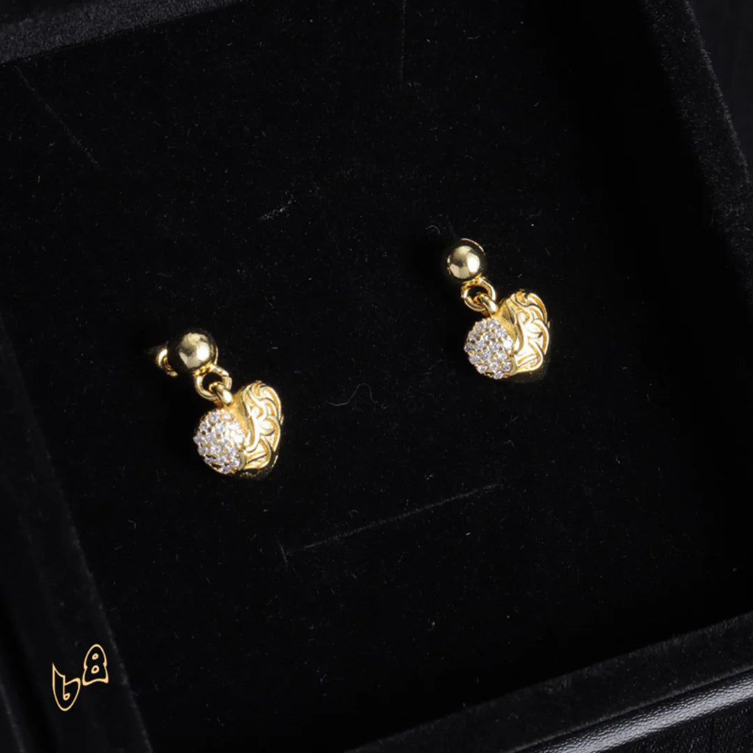 CH Vine Heart Drop Earrings – CH0166