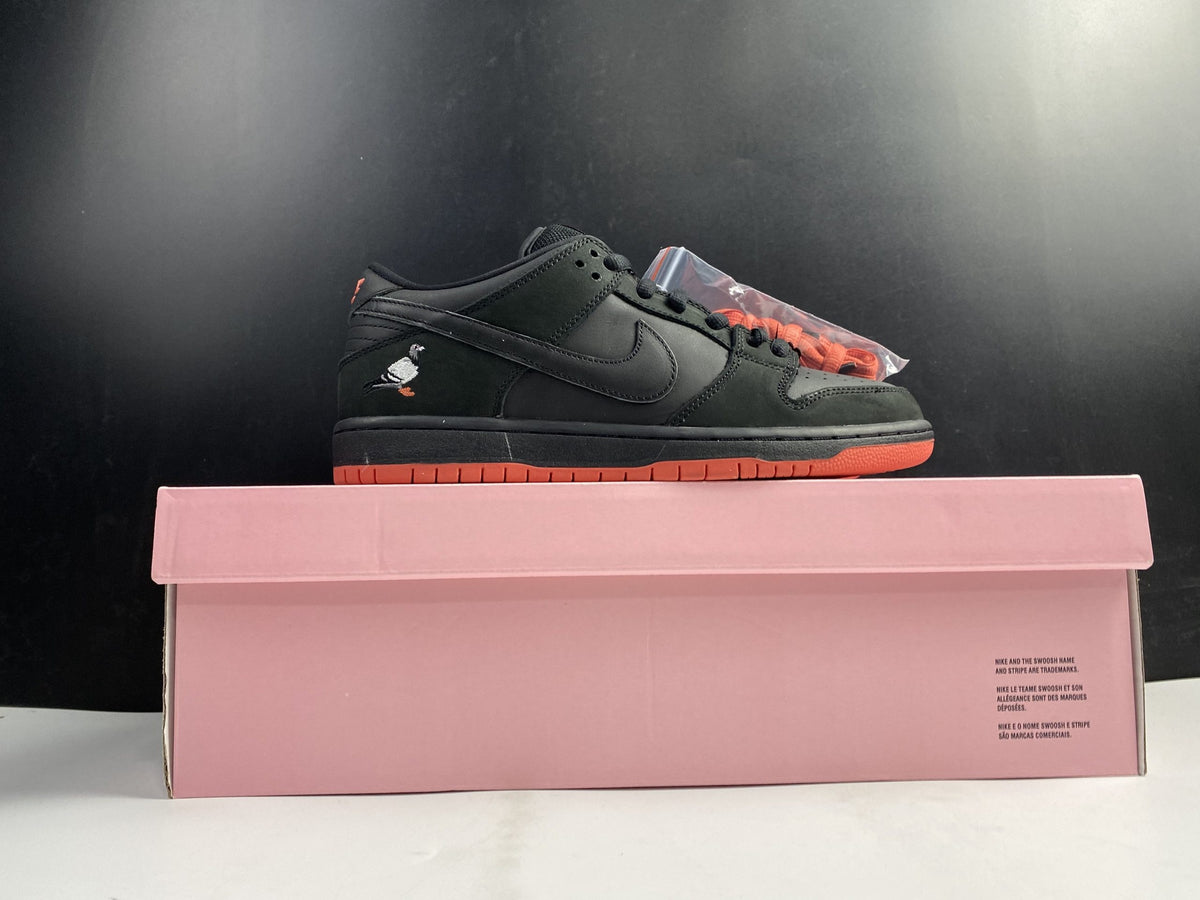 SB Dunk Low Black Pigeon Shoes Sneakers – nk0001440