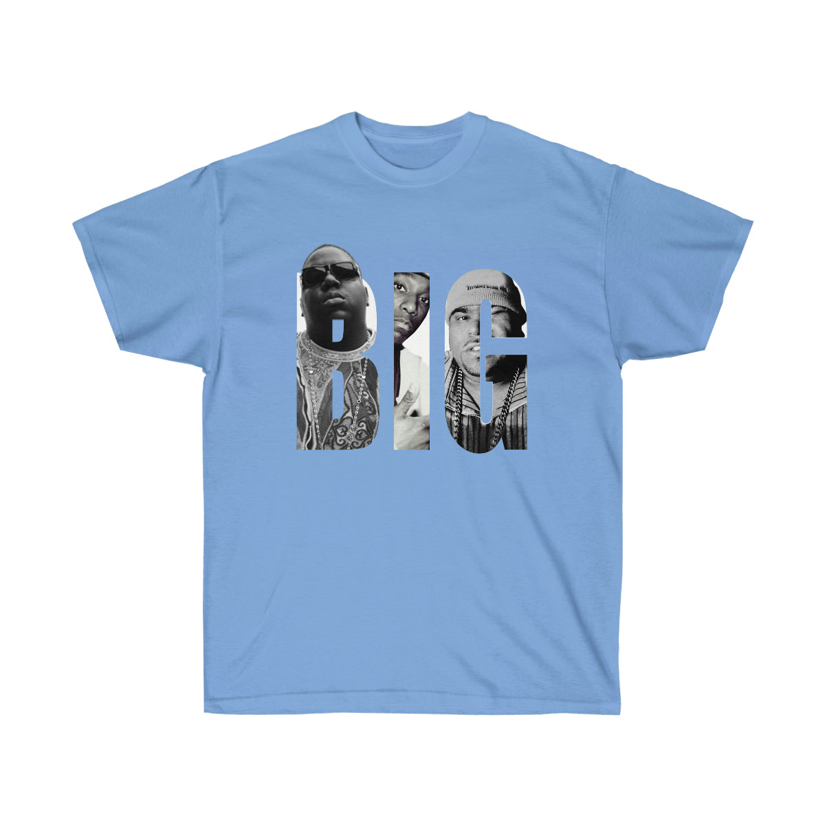 BIG L &amp; Pun Men T-Shirt - Carolina Blue, L image