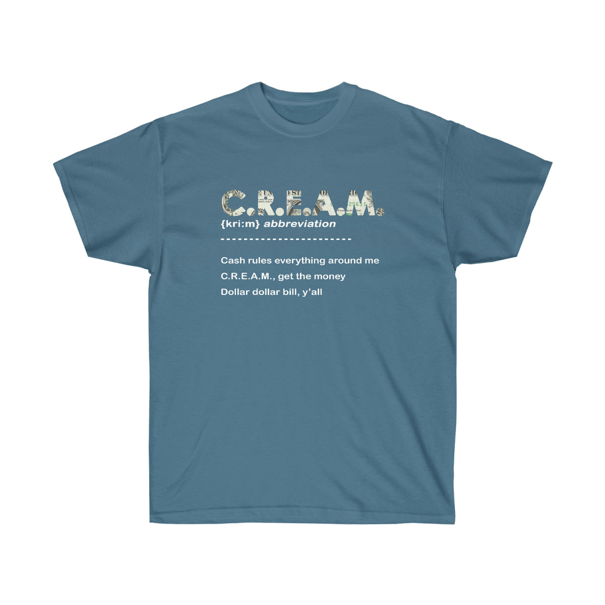 CREAM Definition Men T-Shirt - Indigo Blue, L image