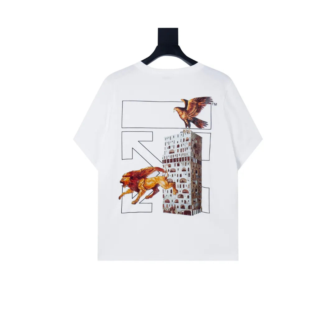 OW Logo Print T-Shirt - OW0047 image 3