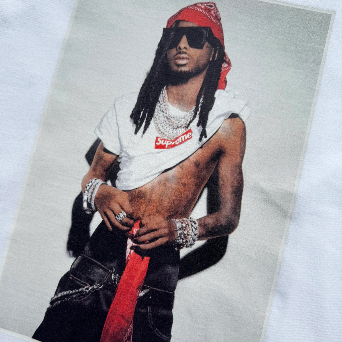 SUP Logo Print T-Shirt - SUP0147 image 8