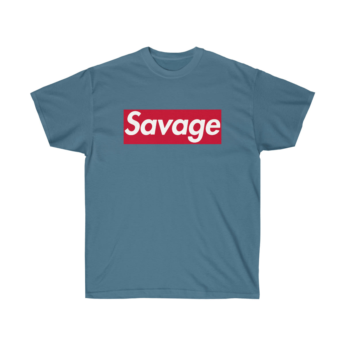 Savage Men T-Shirt - Indigo Blue, L image