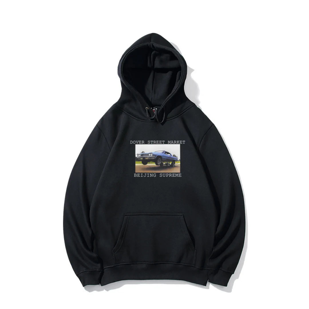 SUP Graphic Print Hoodie - SUP0007 image 0