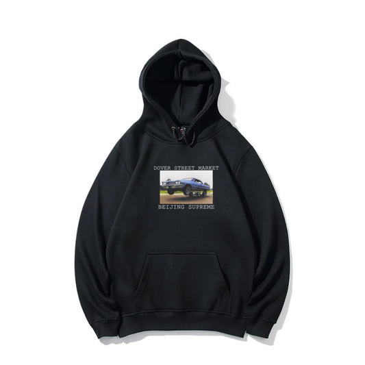 SUP Graphic Print Hoodie - SUP0007 image 0