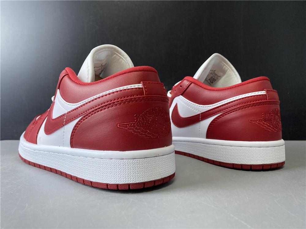 AJ 1 Low Gym Red White Shoes Sneakers – nk0000748