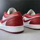 AJ 1 Low Gym Red White Shoes Sneakers – nk0000748