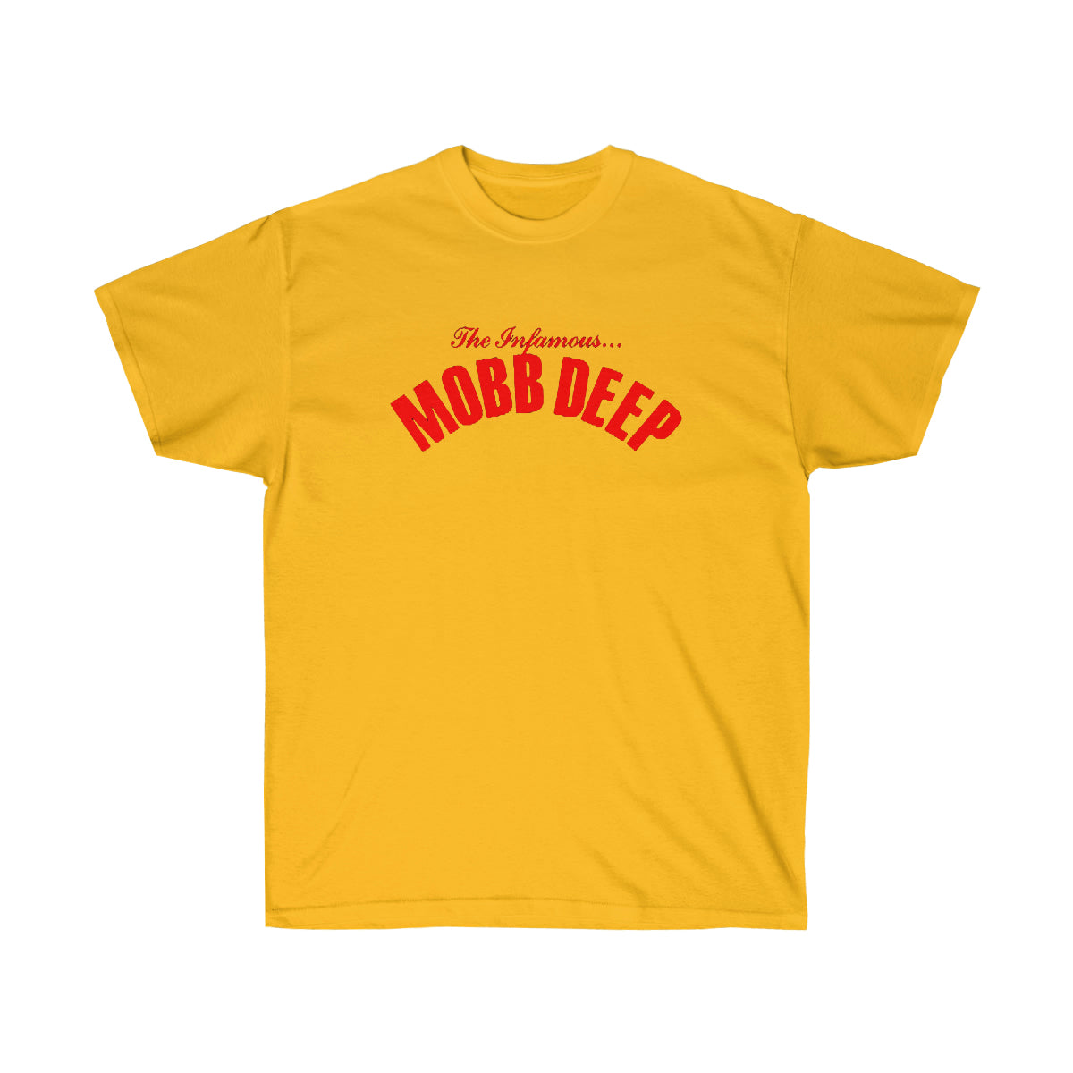 Infamous Red Men T-Shirt - Gold, M image