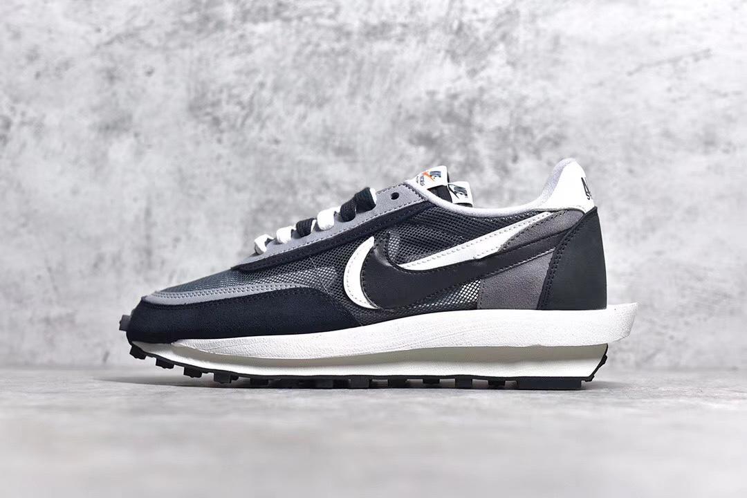 LD Waffle sacai Black Shoes Sneakers – nk0000069