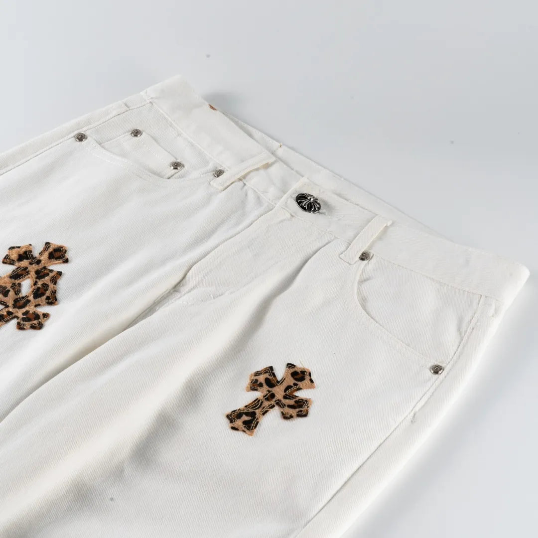 CH Cross Patch Jeans - CH0110 image 2