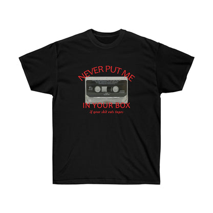 Rap Nas Never Put Me In Your Box Men T-Shirt image 1
