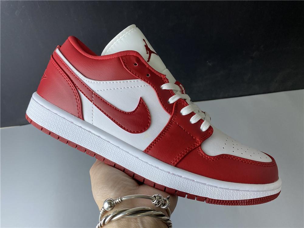 AJ 1 Low Gym Red White Shoes Sneakers – nk0000748