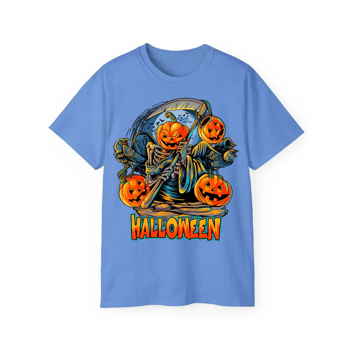 Angel of Death Halloween Pumpkin T-Shirt – POD0015 image