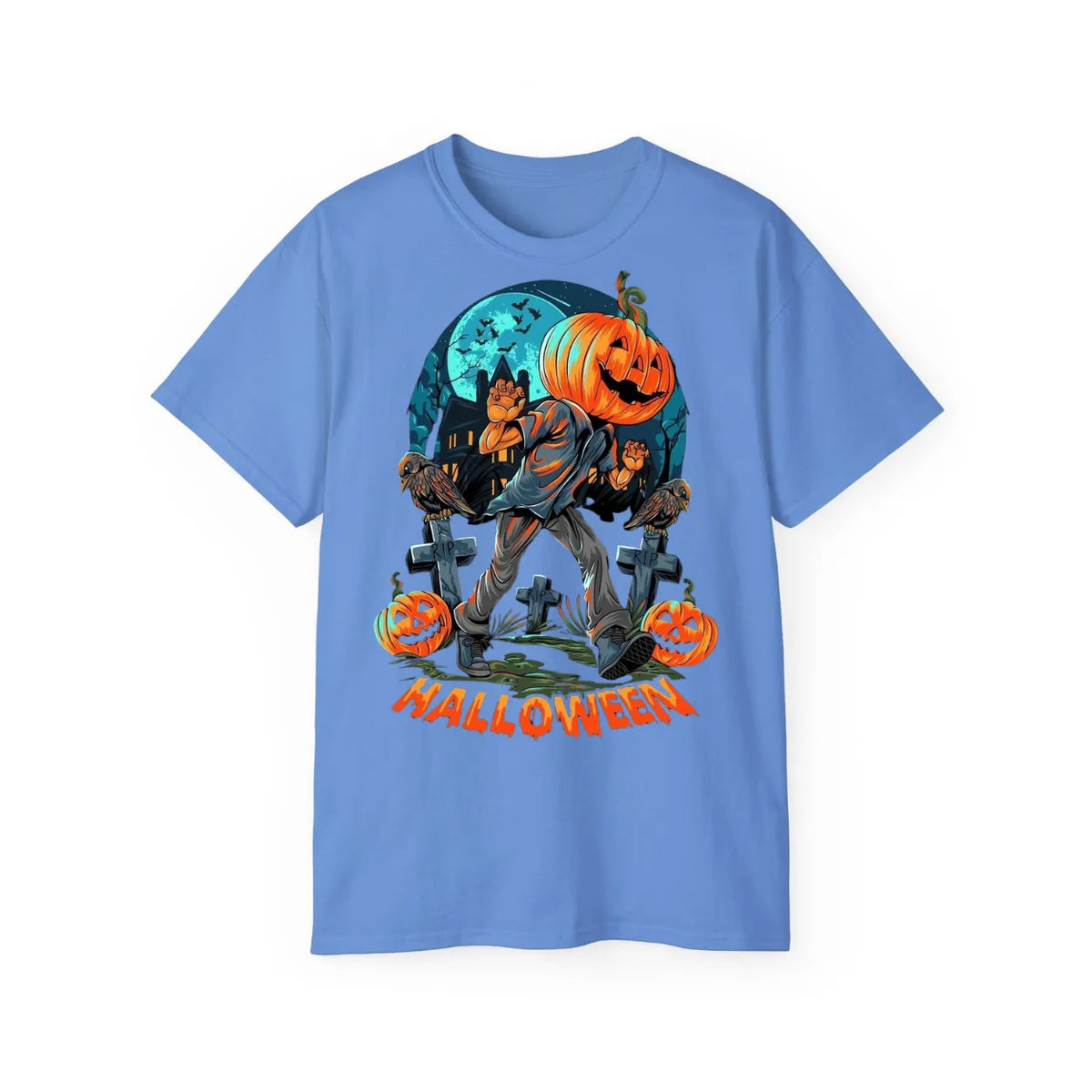 Halloween Pumpkin T-Shirt – POD0012 image