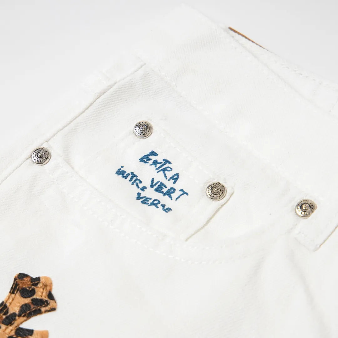 CH Cross Patch Jeans - CH0123 image 11