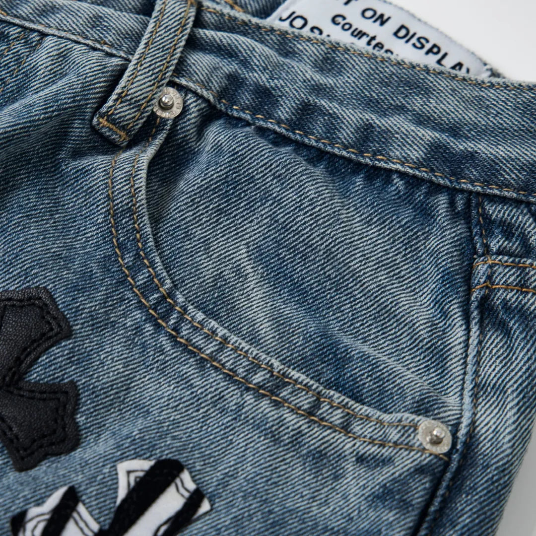 CH Cross Patch Jeans - CH0127 image 10