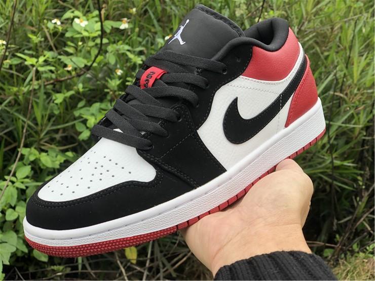 AJ 1 Low Black Toe Shoes Sneakers – nk0000732