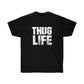 2Pac Thug Life Air Black Men T-Shirt - Black, 2XL image