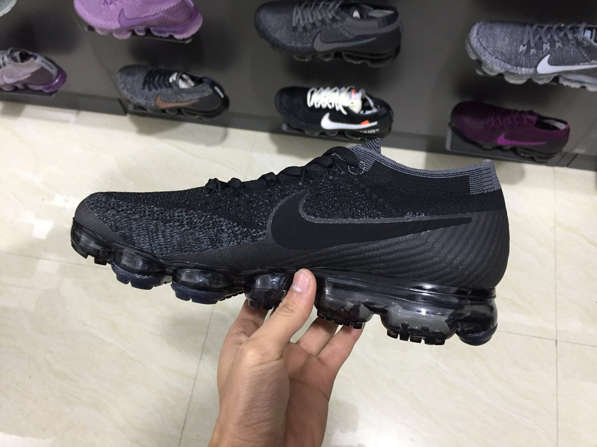 Air VaporMax Flyknit Black Dark Grey Shoes Sneakers – nk0000455