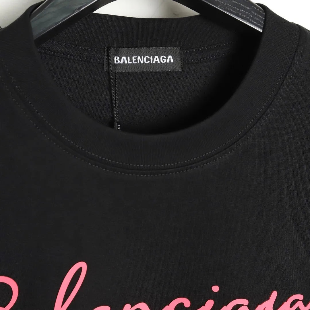 BLCG Paris Script Logo T-shirt in Black - 593 - blcg0000593 image 3