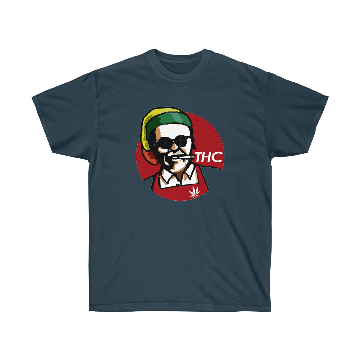 THC Red King Men T-Shirt - Blue Dusk, XL image