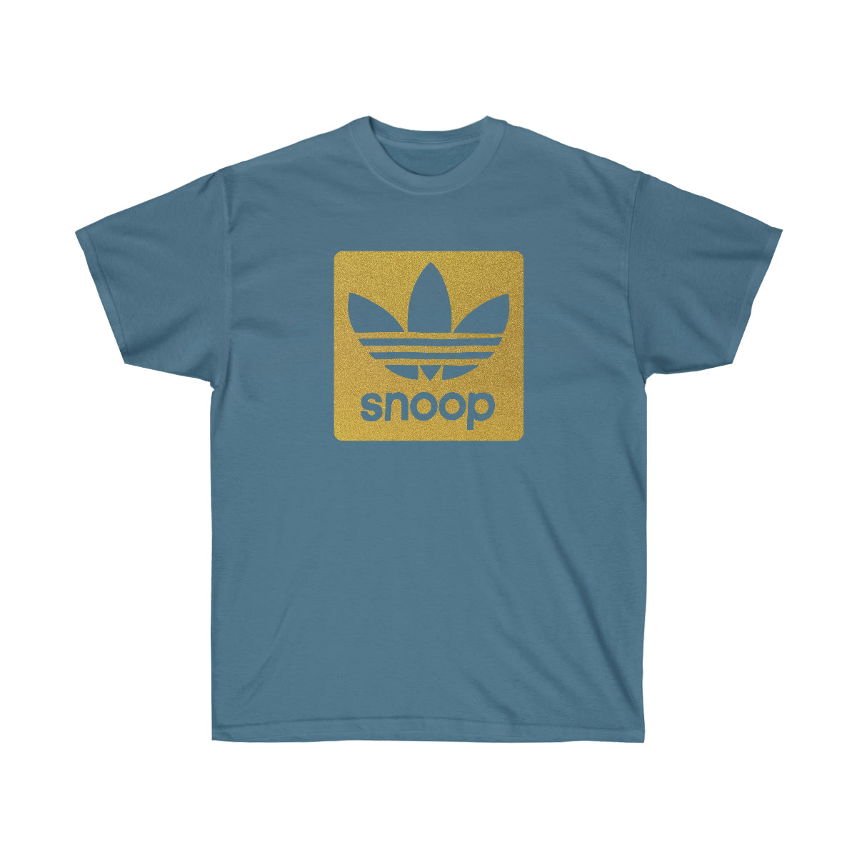 Rap Vintage Adidas Logo Men T-Shirt - Indigo Blue, S image