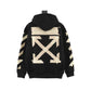 OW Diagonal Tape Arrows Hoodie in Black - 347 - owf0000347 image 1