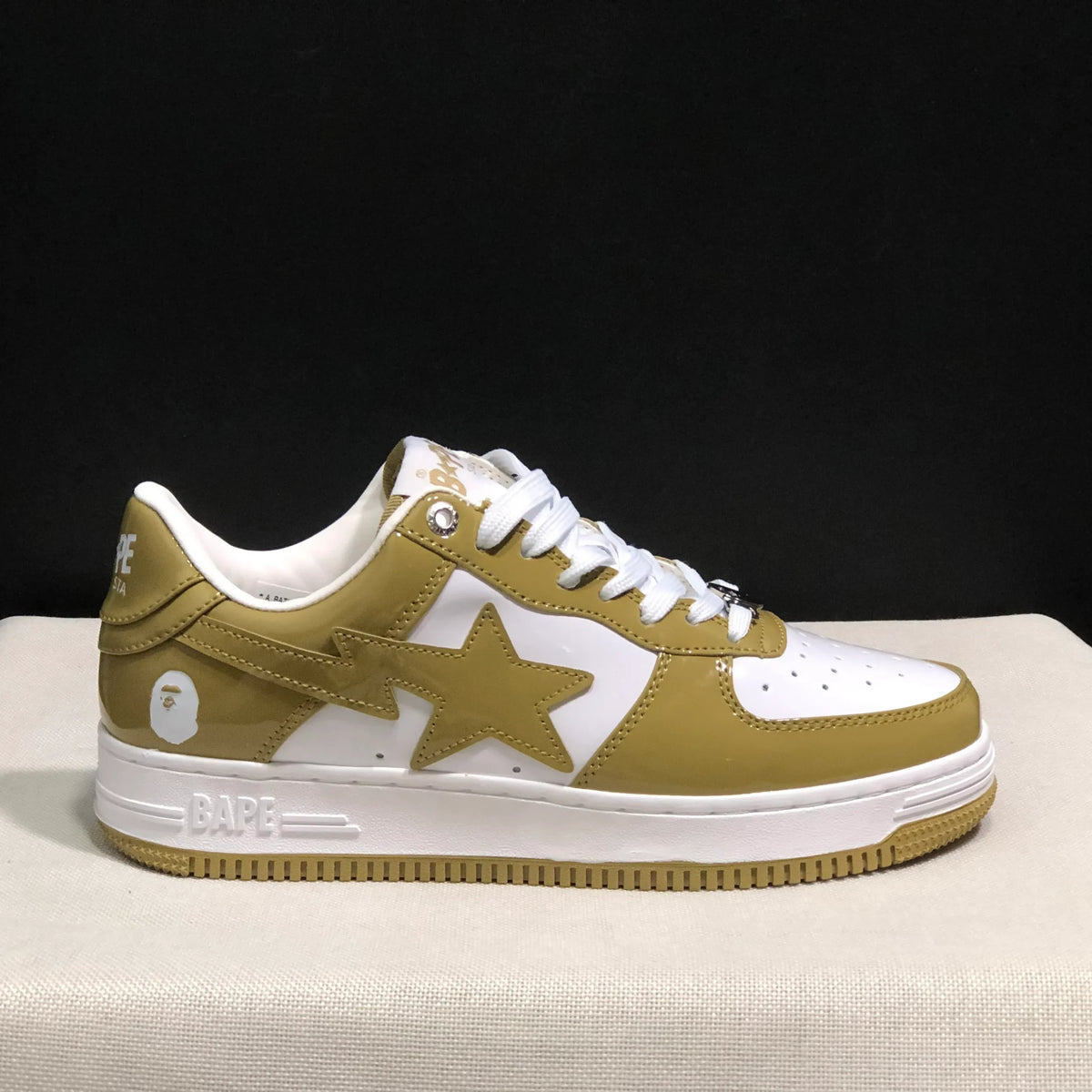 Wmns Bapesta #5 'Beige' Shoes Sneakers - nk0005525 image 2