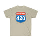 High Way 420 Men T-Shirt - Sand, M image